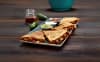 QUESADILLA MEÐ GRILLUÐU JACKFRUIT