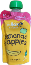 Ella's Kitchen Banani + Epli lífrænn barnamatur 120 g