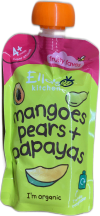 Ella's Kitchen Lífrænt mangó, perur og papajur (frá 4 mánaða)