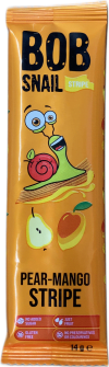 Bob Snail peru-mangó ávaxtræma 14 g
