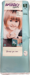 Bambo Nature Bleyjubuxur Stærð 5 XL (11-17 kg) 38 stk