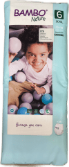 Bambo Nature Bleyjubuxur Stærð 6 XXL 15+ kg 38 stk