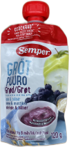 Semper Gröt epli og bláber 120 g
