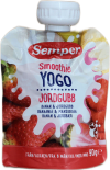 Semper Smoothie Yogo banani og jarðarber 90 g