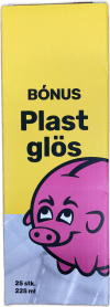Bónus Plastglös 25 stk 225 ml