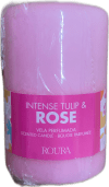 Roura Intense túlípana- og rósailmkerti