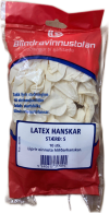 Blindravinnustofan Latex hanskar S 10 stk