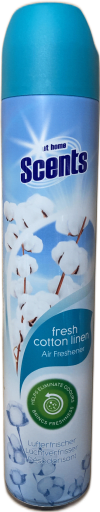 At Home Scents loftfrískari - ferskur bómull og lín 400 ml