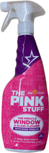 The Pink Stuff glugga- og glerhreinsiefni með rósediki 750 ml