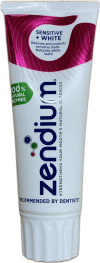 Zendium Sensitive + White tannkrem 75 ml