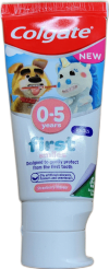 Colgate Kids jarðarberjatannkrem 0–5 ára, 50 ml