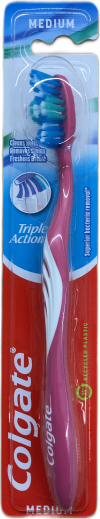 Colgate Triple Action tannbursti miðlungs 1 stk