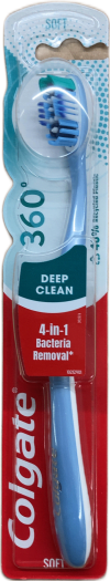 Colgate 360° Deep Clean mjúkur tannbursti, 1 stk