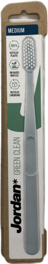 Jordan Green Clean tannbursti miðlungs, 1 stk.