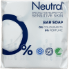 Neutral stykksápa fyrir viðkvæma húð 2 x 100 g