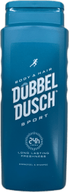 Dubbel Dusch Sport 2-í-1 sturtusápa og sjampó 500 ml
