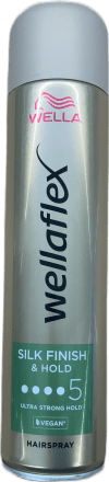 Wella Wellaflex Silk Finish & Hold 5 Ofursterkt hársprey 400 ml