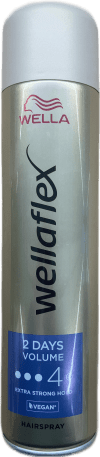 Wella Wellaflex 2 daga rúmmáls hársprey Aukasterkt hald 4 400 ml