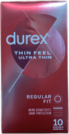 Durex Thin Feel Ultra Thin Regular Fit kondómar 10 stk