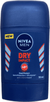 NIVEA Men Dry Impact Dual Protect svitastillandi, 50 ml