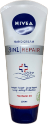 NIVEA 3í1 viðgerðar- og umhirðuhandkrem 100 ml