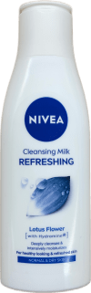 NIVEA hressandi hreinsimjólk með lótusblómi 200 ml