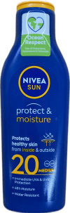 NIVEA Sólvörn Vernd og Rakagefandi SPF 20 200 ml