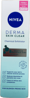 Nivea Derma Skin Clear Efnapíling 8% AHA/BHA + Níasínamíð