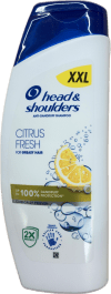 Head & Shoulders Citrus Fresh flösusjampó fyrir feitt hár 750 ml
