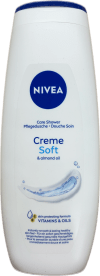 NIVEA Creme Soft sturtusápa með möndluolíu 500 ml