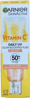 Garnier SkinActive C-vítamín daglegur UV ljómaaukandi vökvi SPF 50+ 40 ml