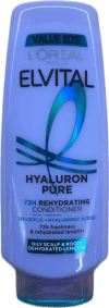 L'Oréal Paris Elvital Hyaluron Pure 72 klst. rakagefandi hárnæring 300 ml