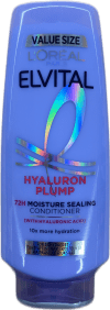 L'Oréal Paris Elvital Hyaluron Plump 72H rakalæsandi hárnæring 300 ml