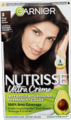 Garnier Nutrisse Ultra Crème 3 Djúpur dökkbrúnn varanleg hárlitun