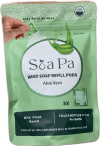 Soa Pa handsápa áfyllingarpúðar Aloe vera 108 g (8 stk.)