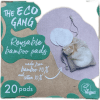 The Eco Gang endurnýtanlegar bambusskífur 20 stk