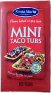 S.m mini taco tubs 10 stk
