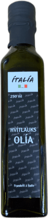 Ítalía hvítlauks olía 250 ml