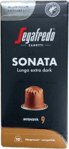 Segafredo sonata extra dark 10 stk