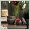 Porter glerkrukka – Terrazzo Charcoal