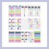 The Happy Planner límmiðar – Fjármál og sparnaður