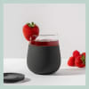 Porter glas með loki – Charcoal