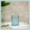 Hobstar glas – Sky Blue