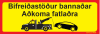 Aðkoma fatlaðra 20x 60 cm