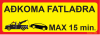 Aðkoma fatlaðra með krana 20 x 60 cm