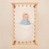 Baby Tuck Sheet – Caramel grid