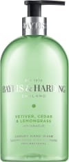 Baylis & Harding Signature bakteríudrepandi handsápa með vetiver, sedrusvið og sítrónugrasi 500 ml