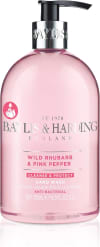 Baylis & Harding Viltur Rabbarbari og Bleikur Pipar Anti-Bacterial Hand Sápa, 500 ml
