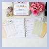 The Happy Planner límmiðar – Vinna + Lífið