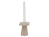 Candle Holder Roca Small Warm Grey